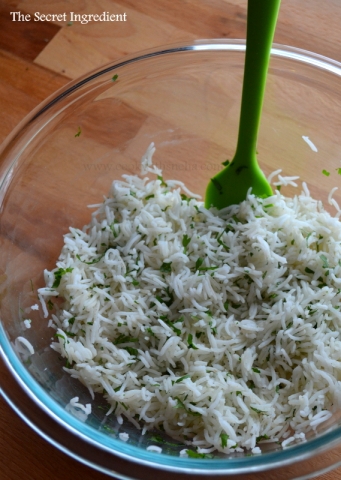 Cilantro lime rice 4