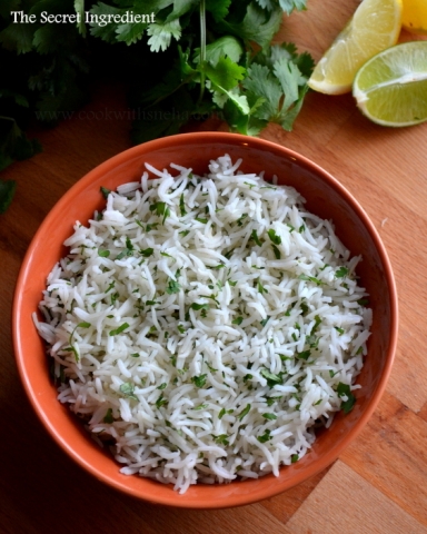 Cilantro lime rice 5