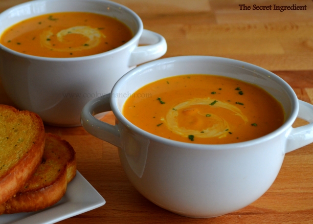 Pumpkin soup 2